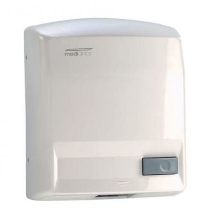 Mediclinics Mediclinics Handendroger wit drukknop