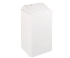 Mediclinics Mediclincs Afvalbak gesloten 65 liter wit