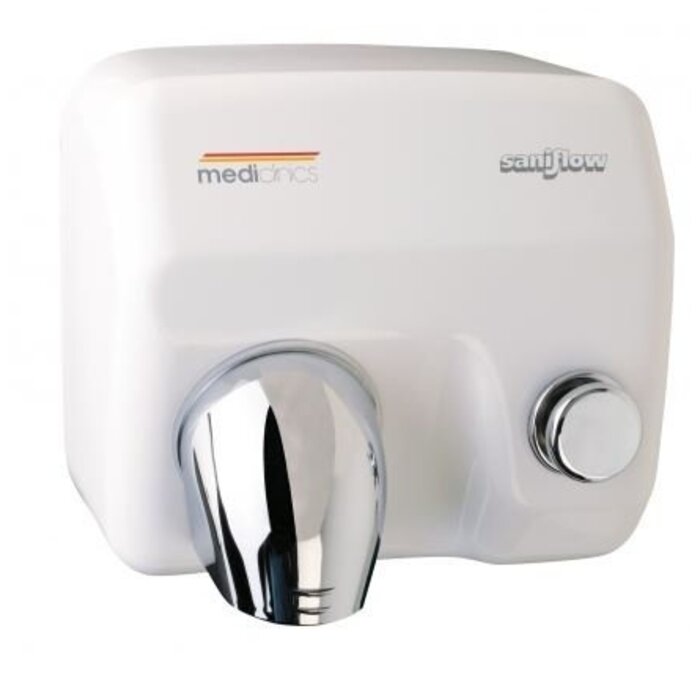 Mediclinics Mediclinics Handendroger wit drukknop