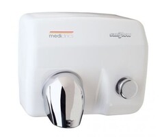 Mediclinics Mediclinics Handendroger wit drukknop