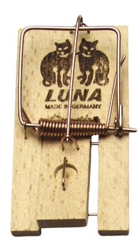 Hofman Muizenklem Hout Luna - 1 stuk