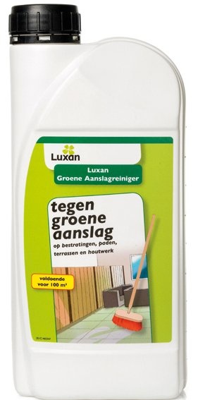 Luxan Luxan Groene Aanslagreiniger - 1 liter