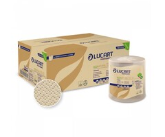 Lucart Lucart Eco Natural Handdoekrol Recycled 2-laags - 6 rollen