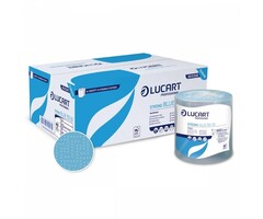 Lucart Lucart Strong Handdoekrol Cellulose Blauw 2-laags - 6 rollen