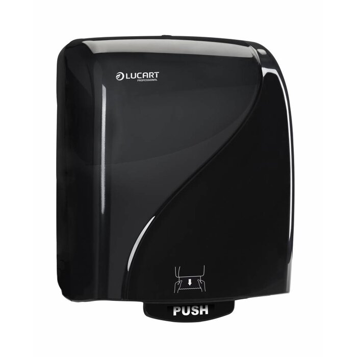 Lucart Lucart Handdoekroldispenser Autocut - Zwart