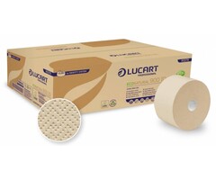 Lucart Lucart Jumbo Toiletpapier Eco Natural Recycled 2-laags - 12 rollen