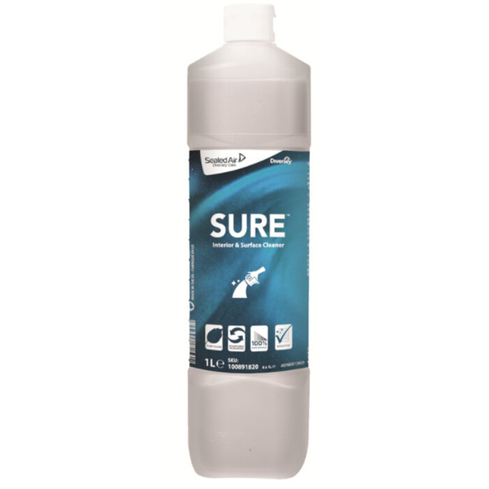 Johnson Diversey SURE Interior & Surface Cleaner - allesreiniger 1L