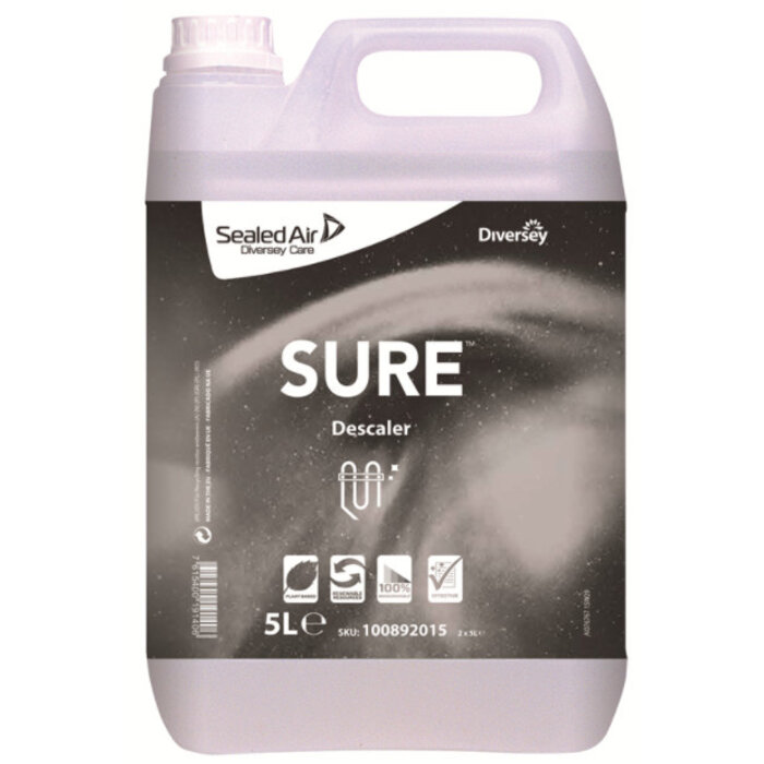 Johnson Diversey SURE Descaler - geconcentreerde ontkalker 5 liter