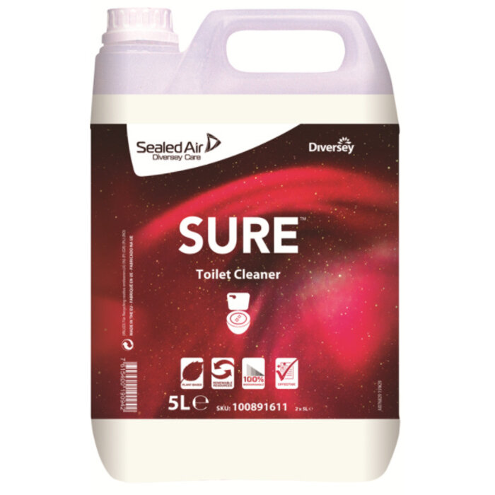 Johnson Diversey SURE Toilet Cleaner - toiletreiniger 5L