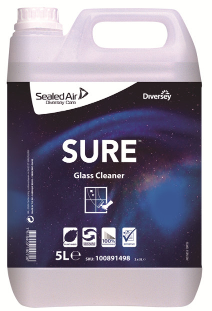 Johnson Diversey SURE Glass Cleaner - glas- en interieurreiniger 5L