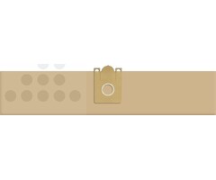 Eigen merk Stofzuigerzakken Nilfisk GD 110 papier - 10 stuks