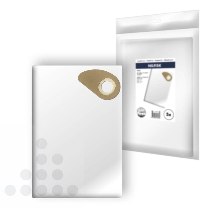 Eigen merk Stofzuigerzakken Nilfisk Buddy II - 5 stuks