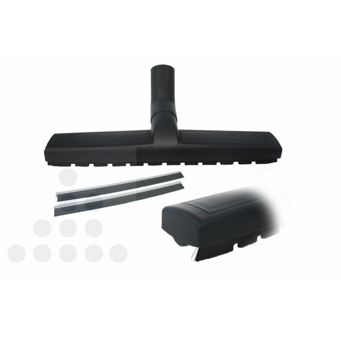 Eigen merk Vloerenborstel 36mm/36cm breed, nat/droog