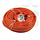 Verlengsnoer oranje 20 meter