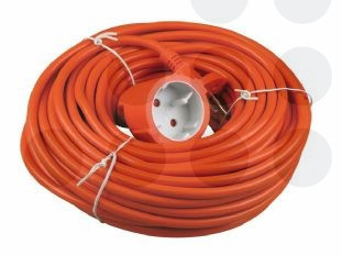 Eigen merk Verlengsnoer oranje 20 meter