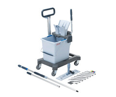 Vileda Vileda UltraSpeed Pro Starterskit 3 single Bucket R-T-G 25 ltr