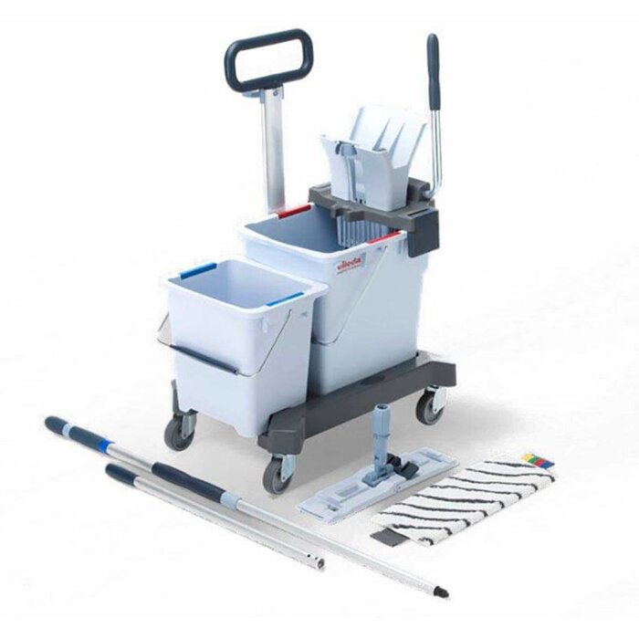 Vileda Vileda UltraSpeed Pro Starterskit 4 double Bucket ready to go