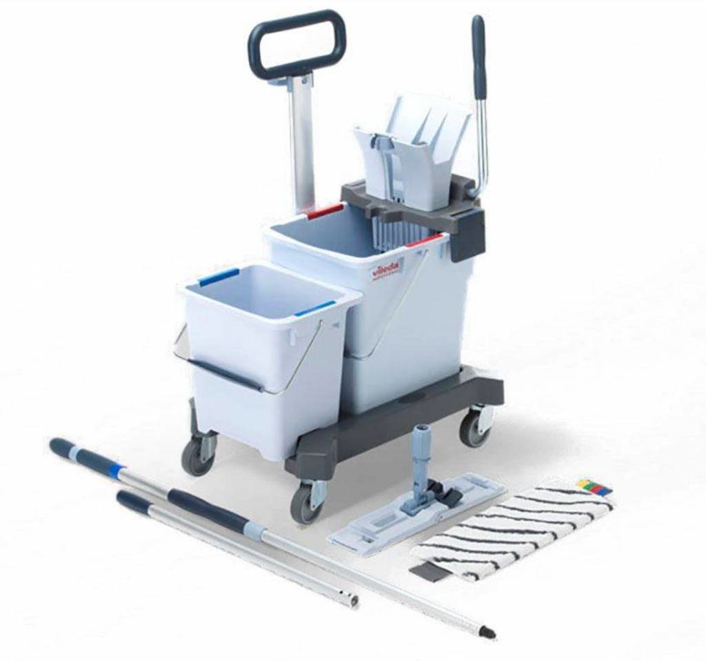 Vileda Vileda UltraSpeed Pro Starterskit 4 double Bucket ready to go