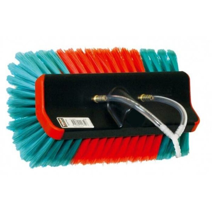 Vikan Hoekborstel met watertoevoer en spray nozzles 25cm