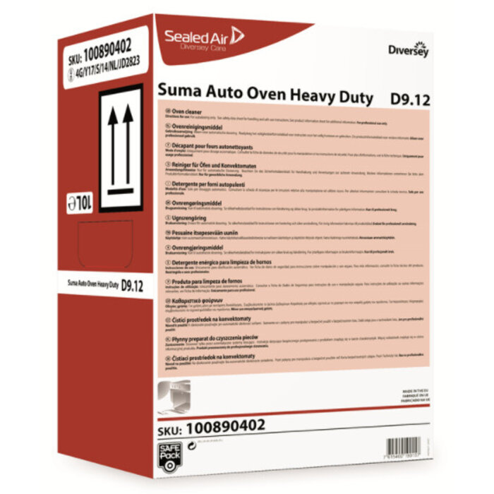 Johnson Diversey Suma Auto Oven Heavy Duty D9.12 - Safepack 10L