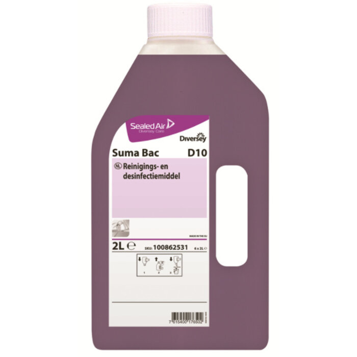 Johnson Diversey Suma Bac D10 - flacon 2 L