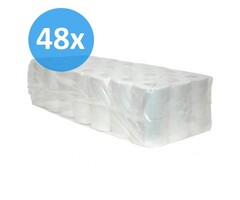 Eigen merk Toiletpapier traditioneel 2-laags, cellulose, 400 vel