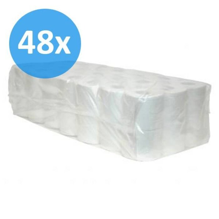 Eigen merk PALLET Toiletpapier traditioneel, 2-laags, cellulose, 400 vel