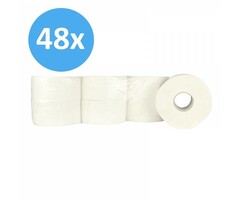 Eigen merk Toiletpapier Jumbo mini, 2-laags, cellulose