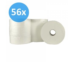 Eigen merk Toiletpapier Jumbo maxi, 2-laags, cellulose