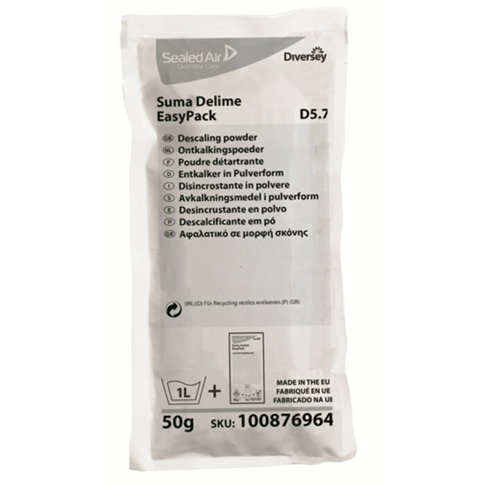 Johnson Diversey Suma Delime EasyPack D5.7 - ontkalker 50gr