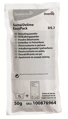 Johnson Diversey Suma Delime EasyPack D5.7 - ontkalker 50gr