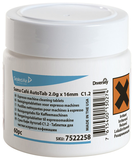 Johnson Diversey Suma Café AT 2.0gx16mm C1.2