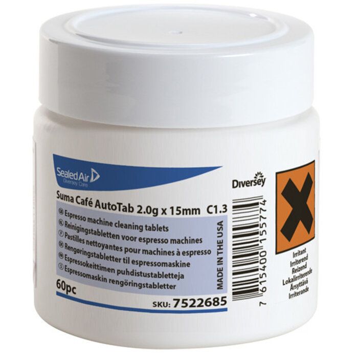 Johnson Diversey Suma Café AT 2.0g x15mm C1.3