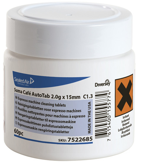 Johnson Diversey Suma Café AT 2.0g x15mm C1.3