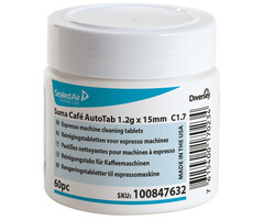 Johnson Diversey Suma Café AutoTab 1.2gx15mm C1.7 - pot 60 stuks