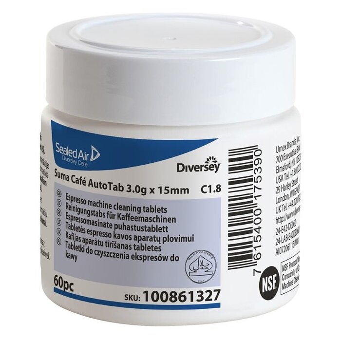 Johnson Diversey Suma Café AutoTab 3.0gx15mm C1.8