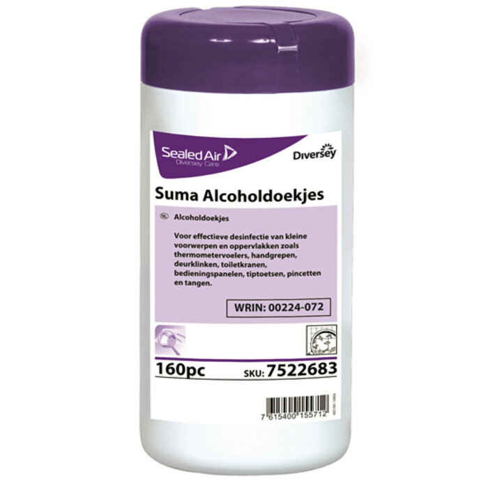 Johnson Diversey Suma alcoholdoekjes