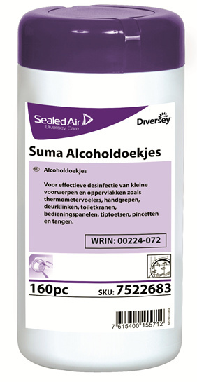 Johnson Diversey Suma alcoholdoekjes