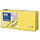 Tork tissue servet 33x33cm 3-laags 1/4-vouw geel 10x150