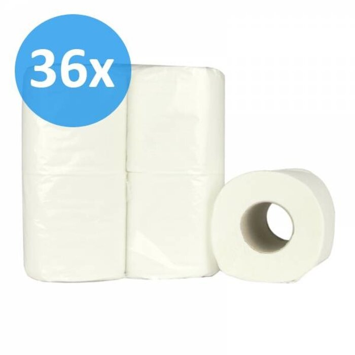 Eigen merk PALLET Toiletpapier traditioneel, 2-laags, recycled, 200 vel