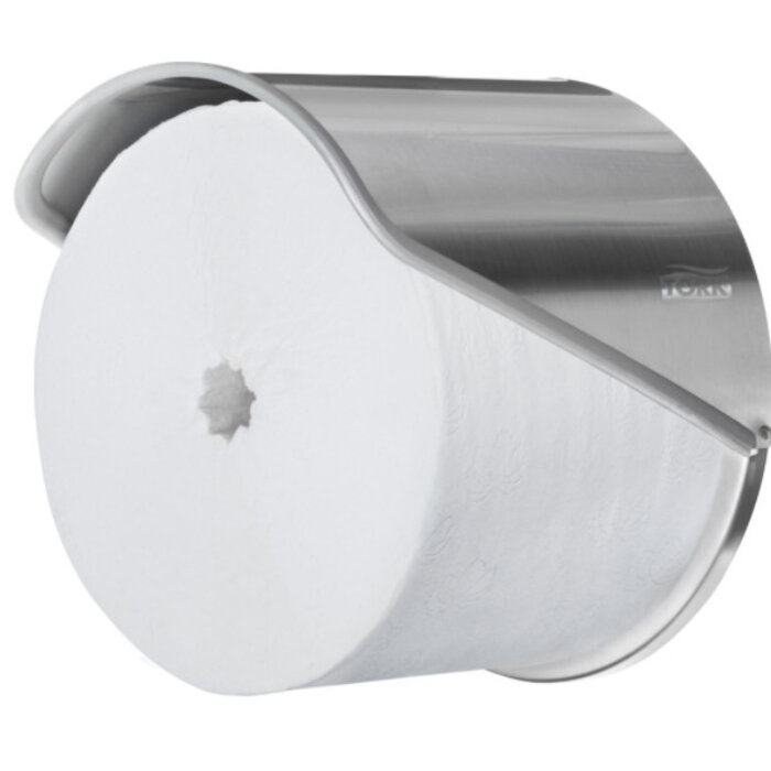 Tork Tork Hulsloos Mid-size Toiletpapier Dispenser 1-rol RVS T7