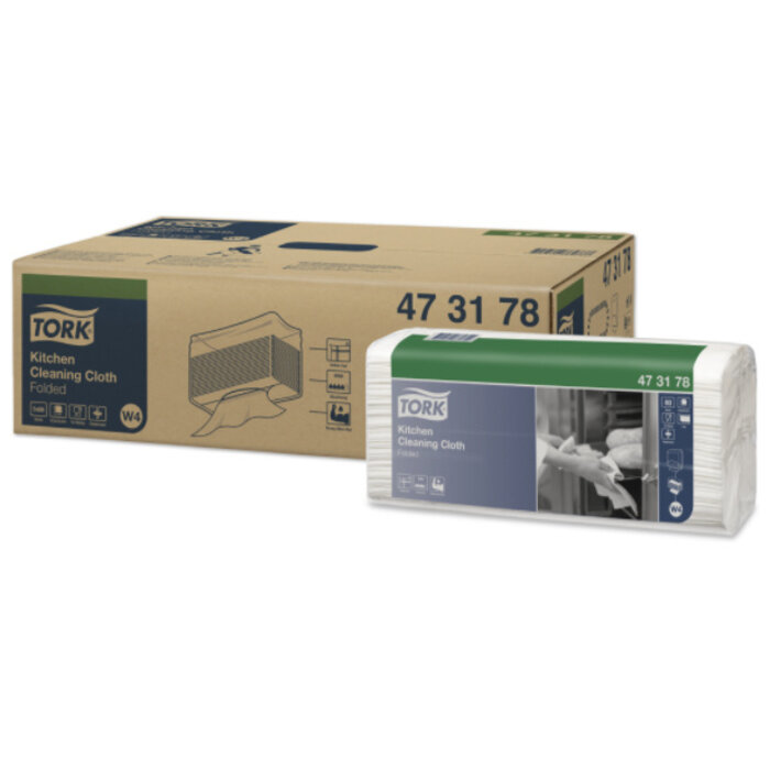 Tork Tork Kitchen cleaning gevouwen reinigingsdoek W4