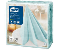 Tork Tork LinStyle® servet 39x39cm 1/4-vouw Aqua blue 12x50