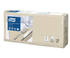 Tork Tork Lunchservet 33x33cm 2-laags 1/4 vouw 10x200 Naturel