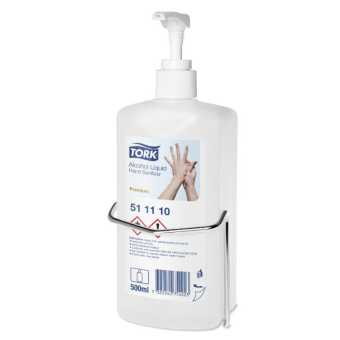 Tork Tork Alcohol Liquid voor Handdesinfectie, voor veelvuldig gebruik 500ml