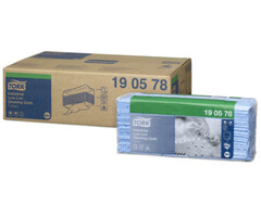 Tork Tork Industrial Low-Lint Gevouwen Reinigingsdoek Blauw W4