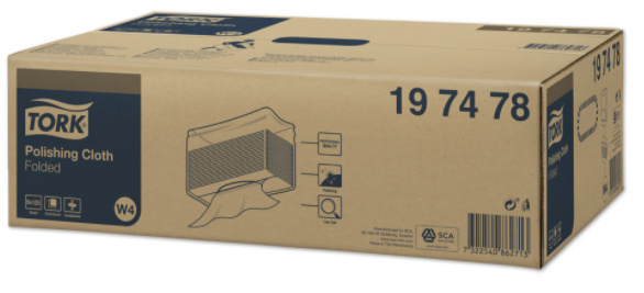 Tork Tork Polishing gevouwen reinigingsdoek W4
