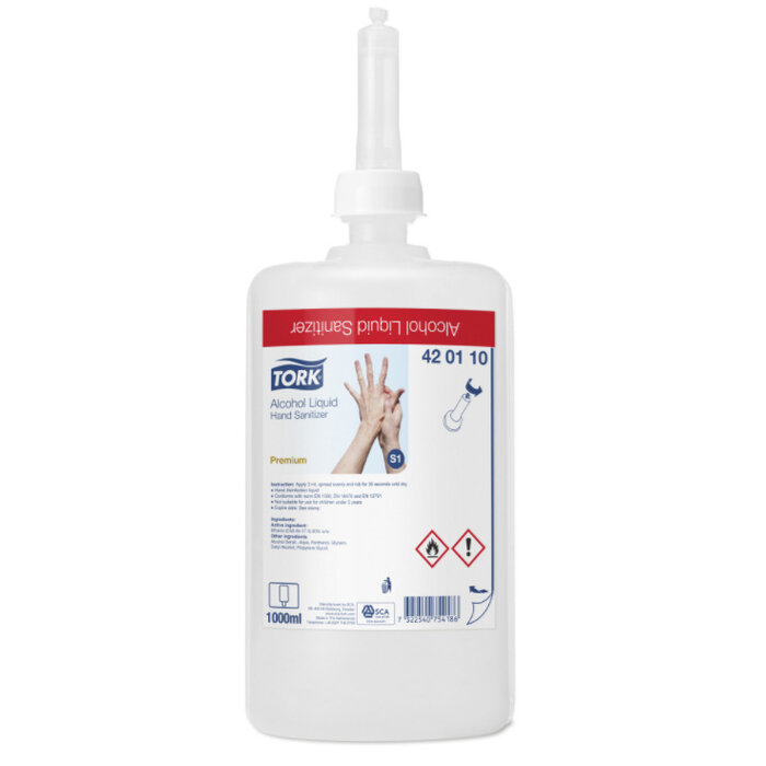Tork Tork Alcohol Liquid voor Hanbddesinfectie S1 Premium
