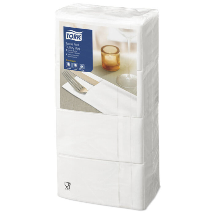 Tork Tork Textile Feel Pochette 6x200 wit