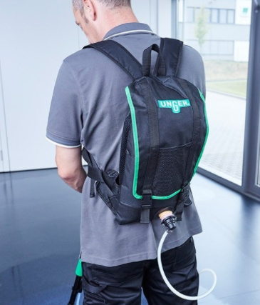 Unger Unger erGO! Wax vloeronderhoud set met Velcro Mop